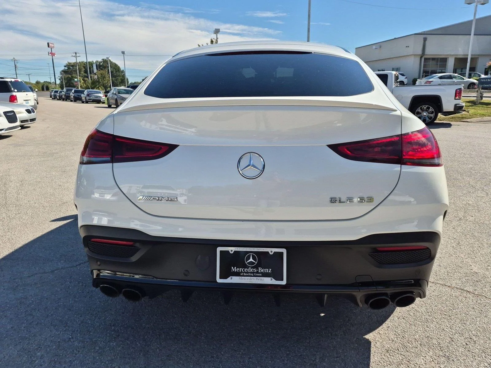 Used 2021 designo Diamond White Metallic Mercedes-Benz AMG® GLE 53 image 4