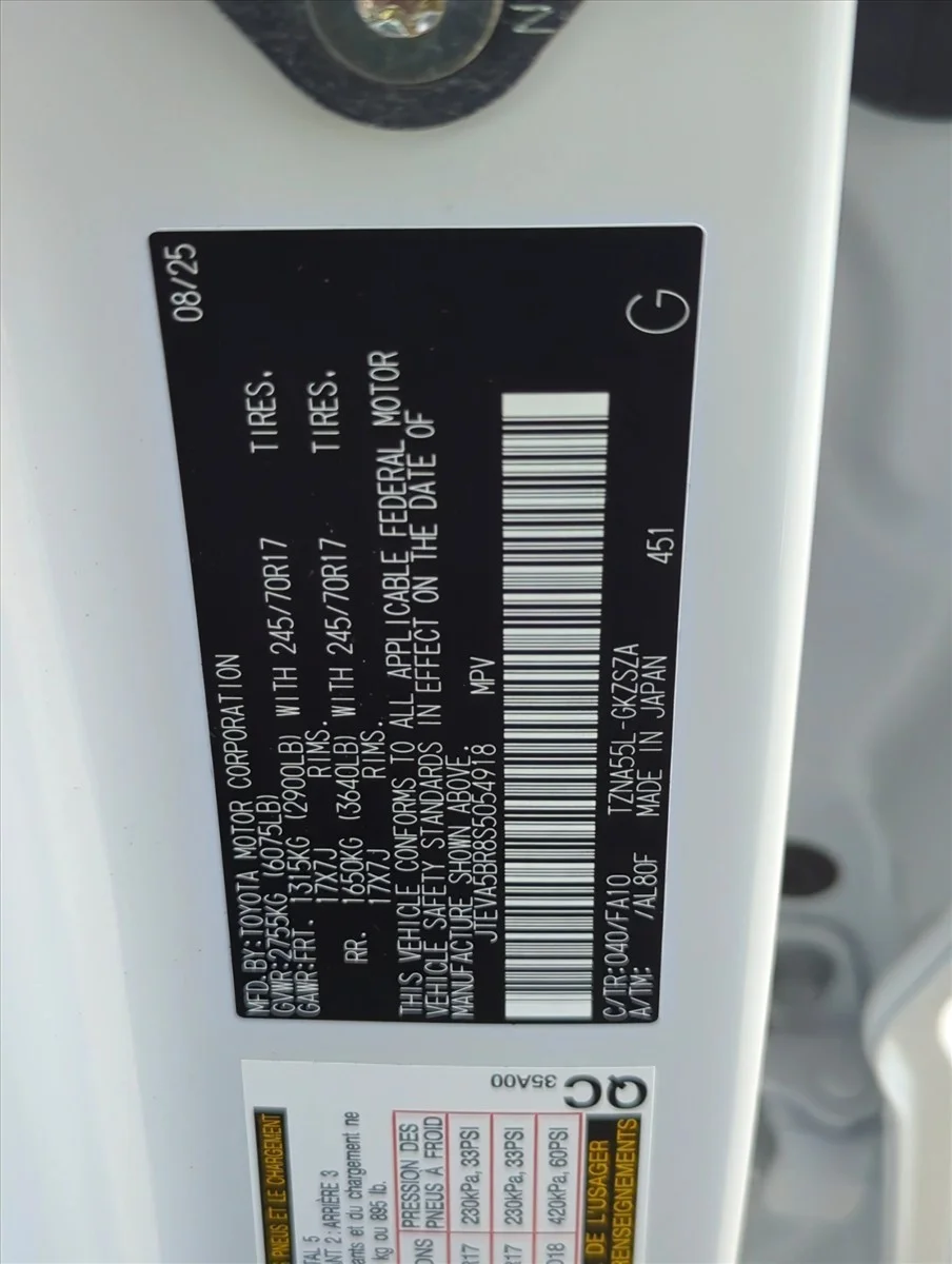 Used 2025 Ice Cap Toyota SR5 image 22