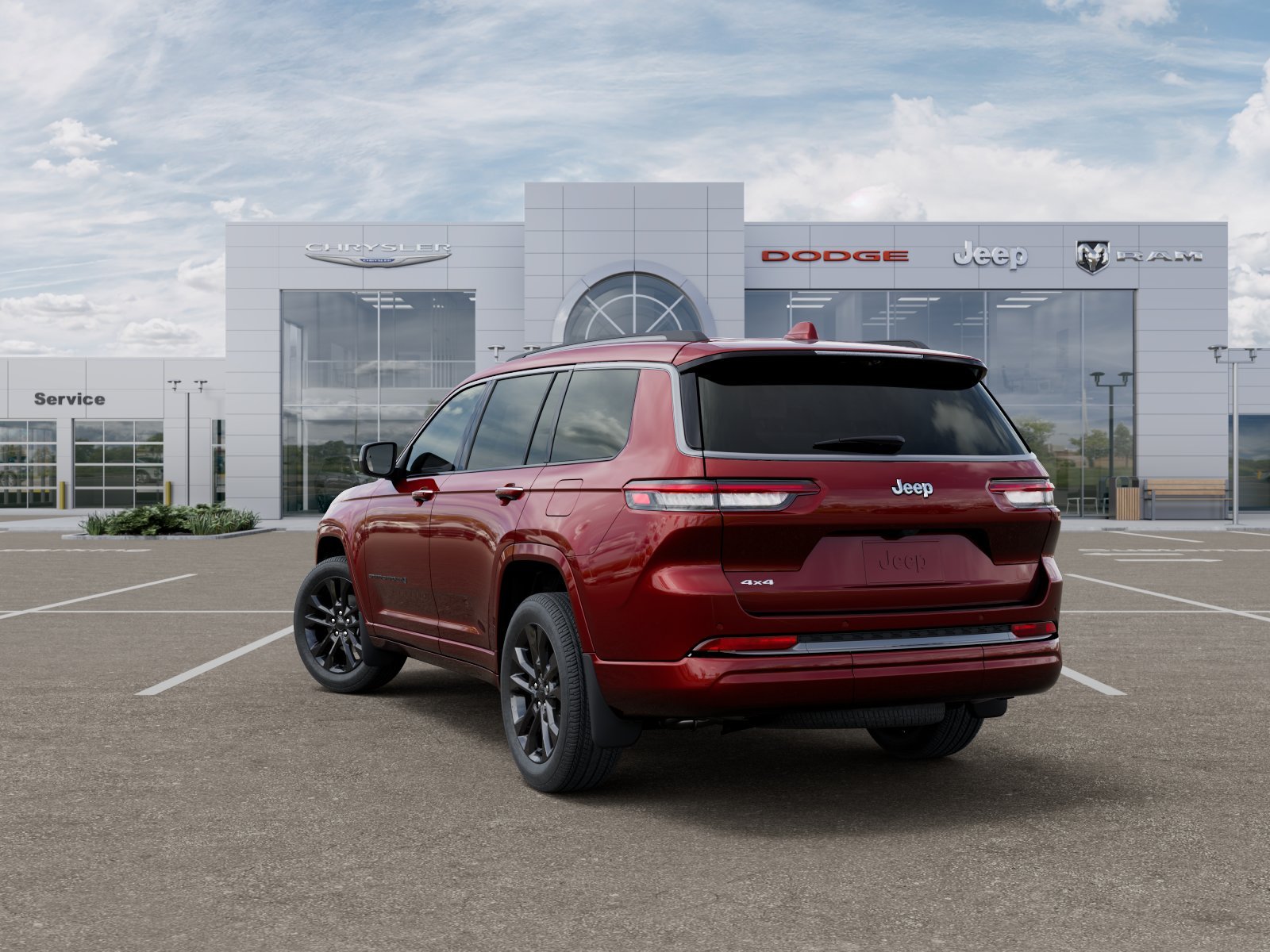 New 2026 Velvet Red Pearl-Coat Exterior Paint Jeep Limited Reserve image 55