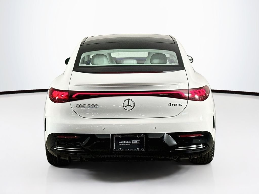 Certified Used 2023 White Mercedes-Benz 500 Sedan image 6