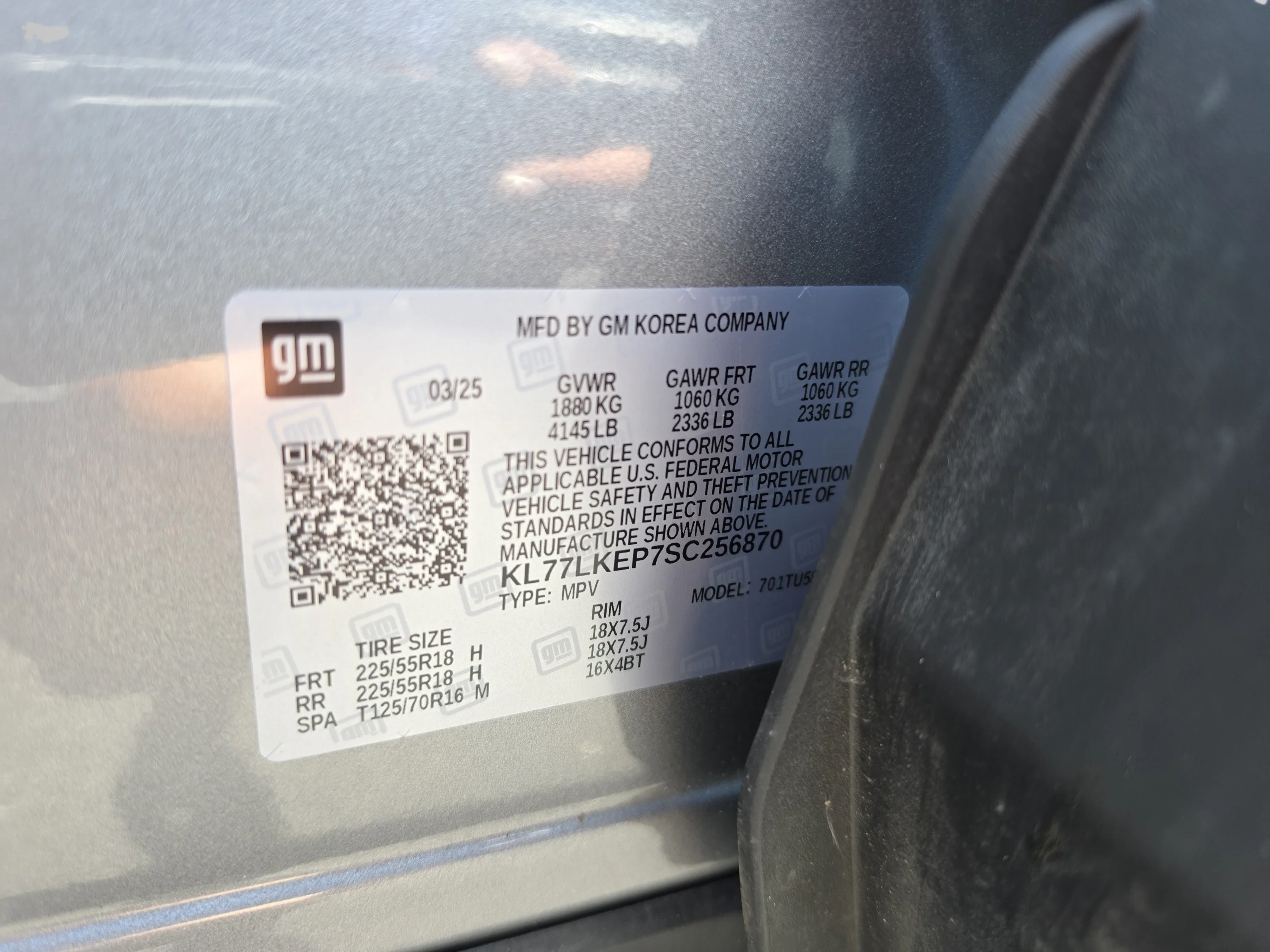 Used 2025 Sterling Gray Metallic Chevrolet ACTIV image 40