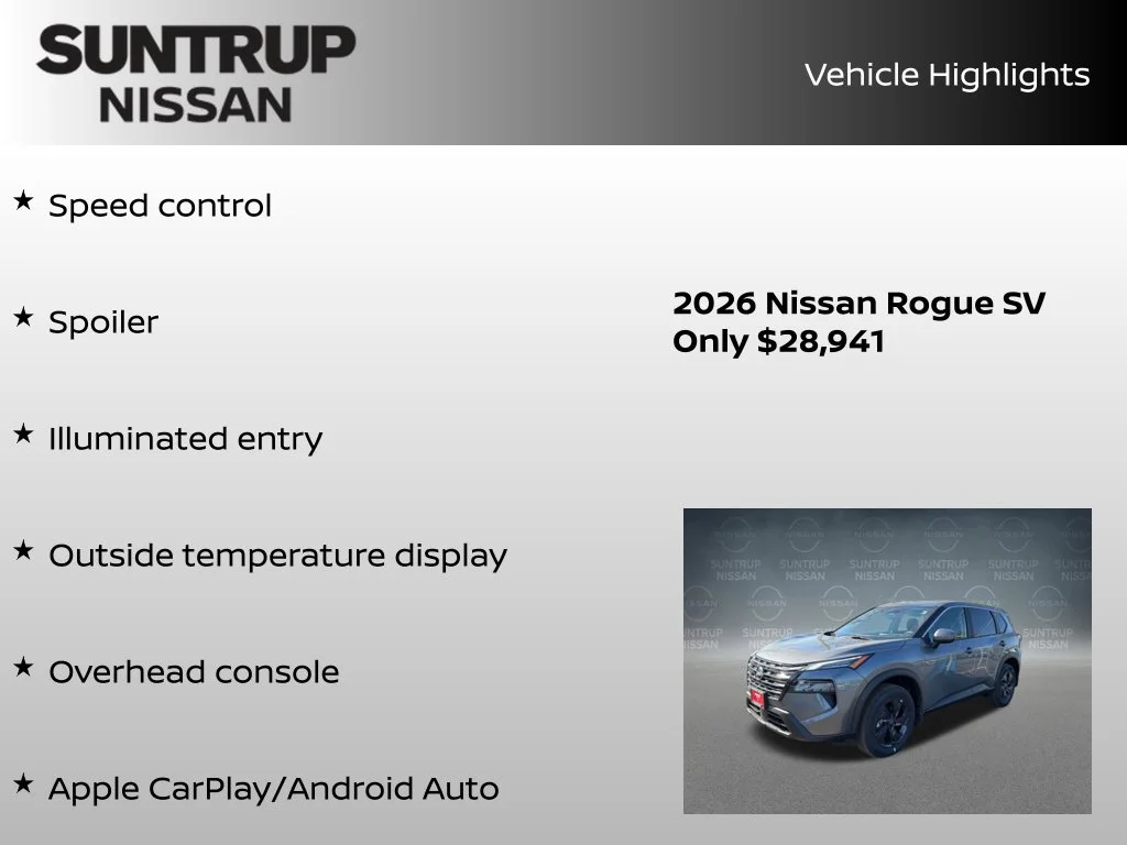 Certified Used 2026 Gray Nissan SV image 38