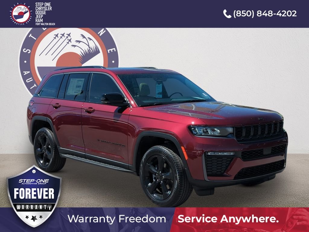 New 2026 Velvet Red Pearl-Coat Exterior Paint Jeep Limited image 1