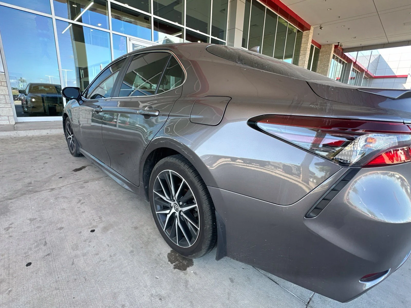 Used 2024 Gray Toyota SE image 5