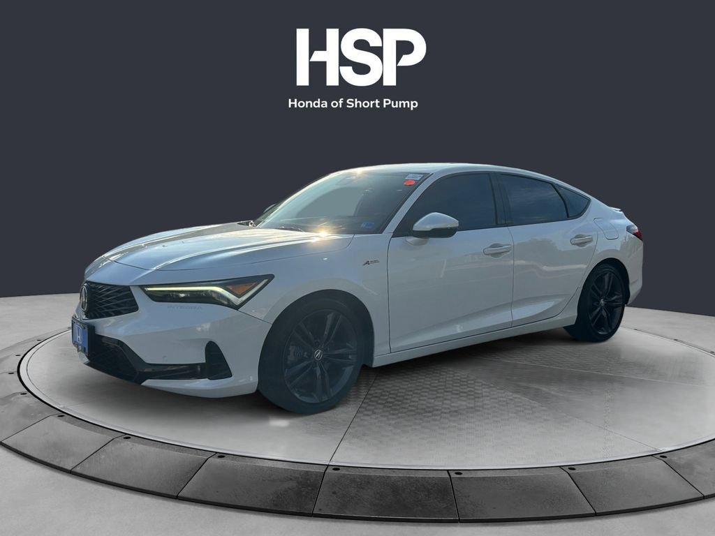 Used 2024 Platinum White Pearl Acura A-Spec Tech Package image 1