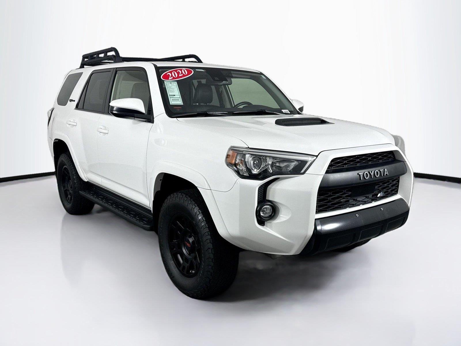 Used 2020 Super White Toyota TRD Pro image 10