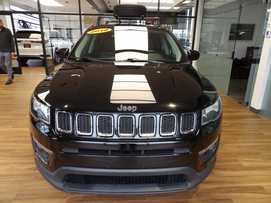 Used 2018 Jeep Compass Latitude with VIN 3C4NJDBB8JT207653 for sale in Cleveland, OH