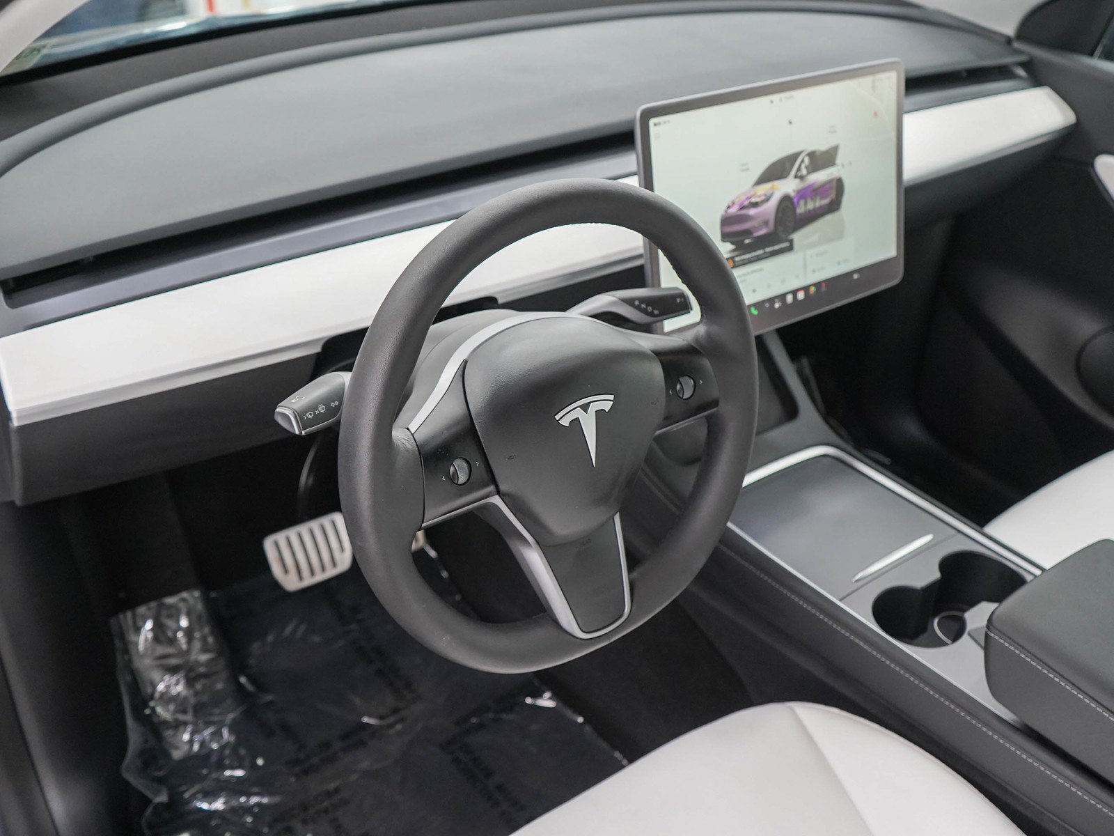 Used 2022 Gray Tesla Performance AWD image 22