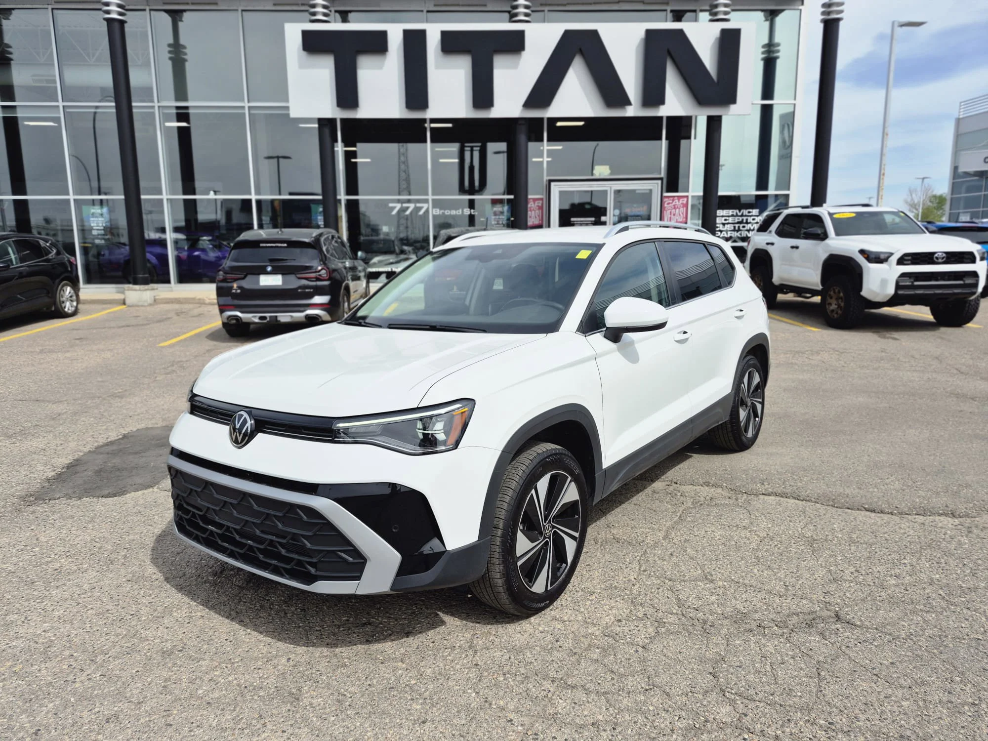 Certified Used 2025 Pure White Volkswagen Comfortline 4Motion*Adaptive Cruise | Remote Start | Htd Seats | Htd Wheel | Blind Spot Detection image 2