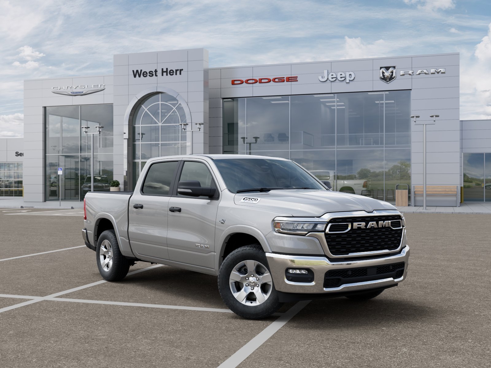 New 2026 Silver Zynith RAM RAM 1500 BIG HORN CREW CAB 4X4 image 31