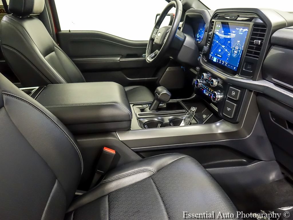 Certified Used 2025 Red Metallic Ford Lariat image 28