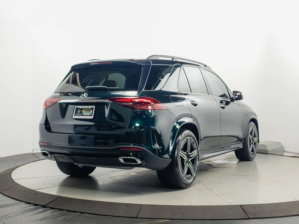 Used 2024 Emerald Green Metallic Mercedes-Benz GLE 450 image 33
