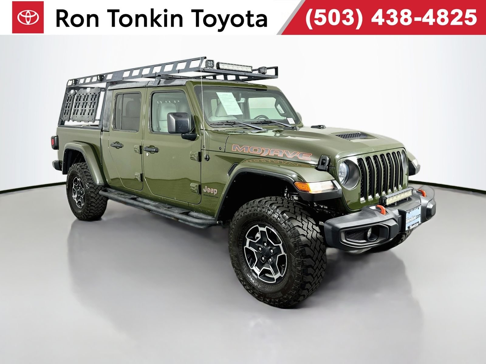 Used 2023 Sarge Green Clearcoat Jeep Mojave image 1