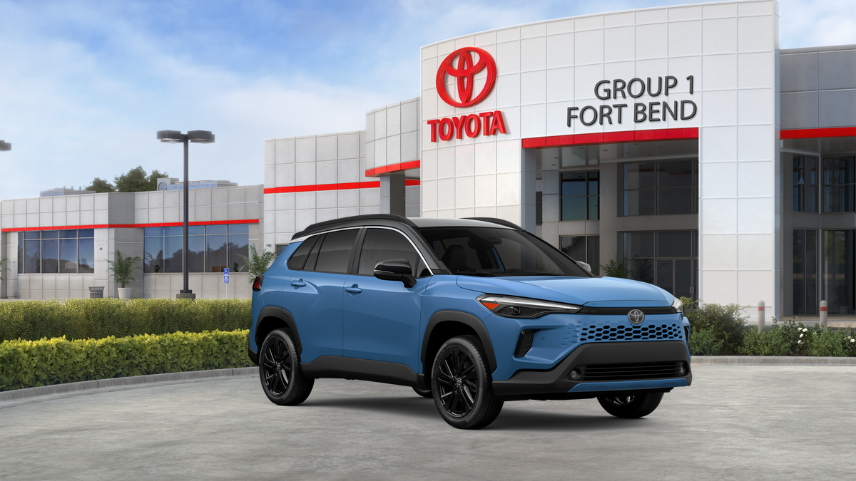 New 2026 Cavalry Blue with Jet Black roof Toyota Hybrid XSE image 15