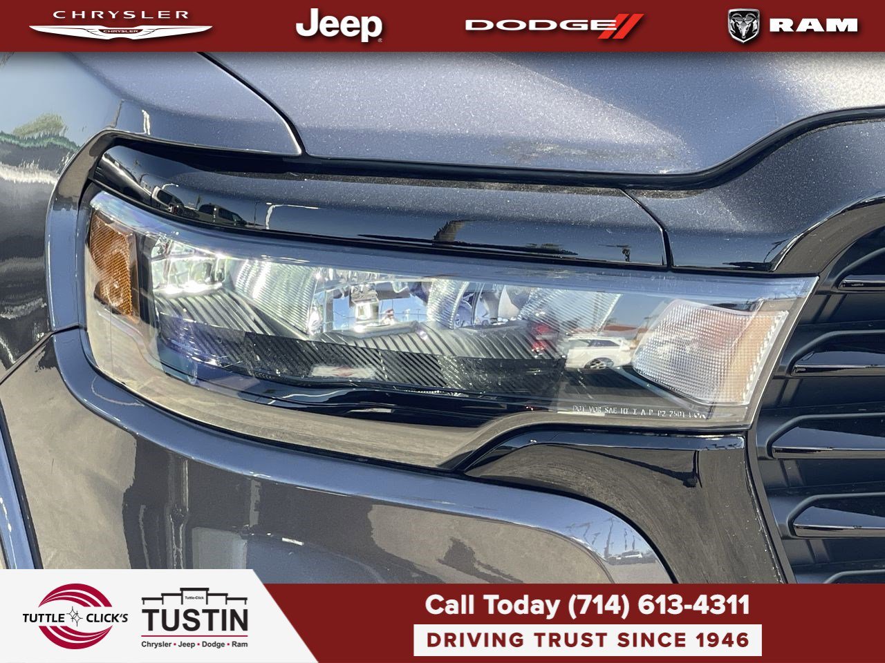 New 2026 Granite Crystal Metallic Clear-Coat Exterior Paint RAM Laramie image 7