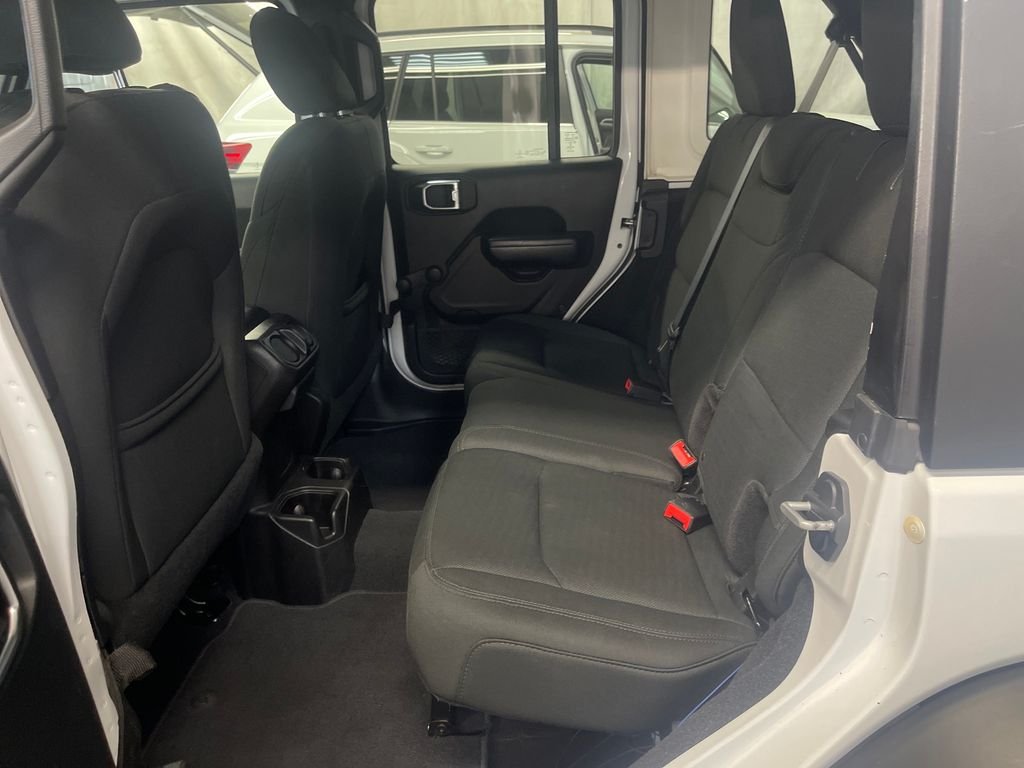 Used 2018 White Jeep Unlimited Sport image 21