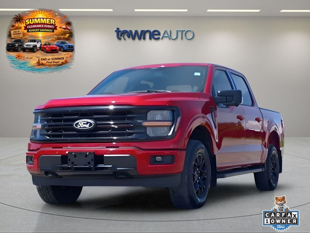 Used 2024 Red Ford XLT image 1