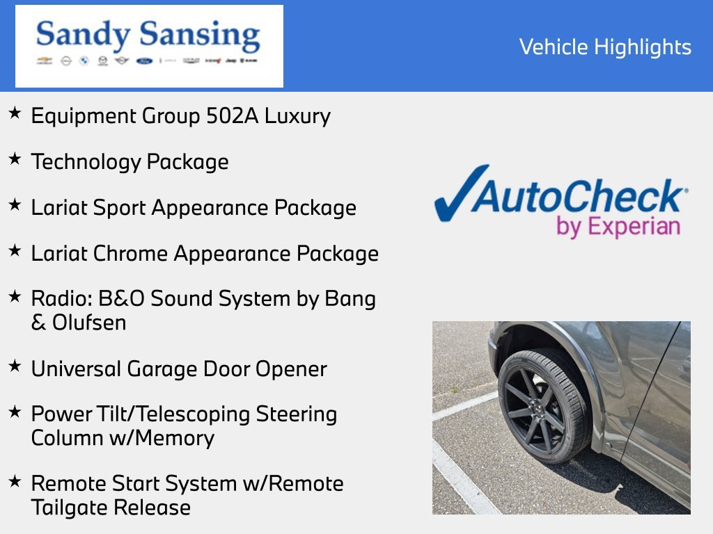 Used 2019 Magnetic Metallic Ford Lariat image 7