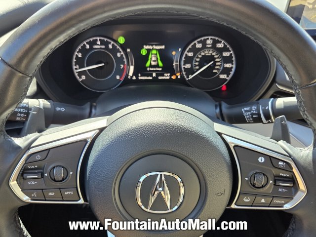 Used 2023 Platinum White Pearl Acura TECH image 43