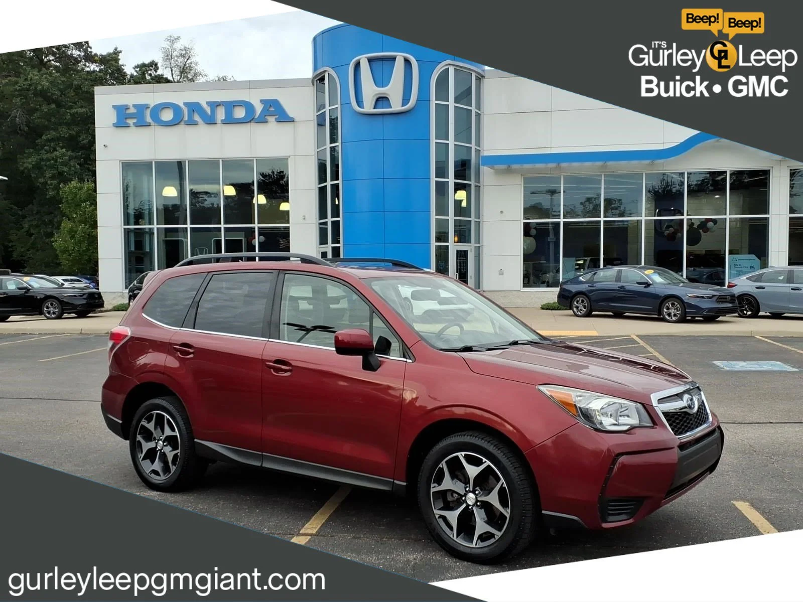 Used 2016 Venetian Red Pearl Subaru 2.0XT Premium image 1
