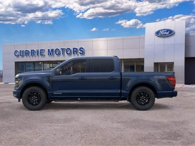 New 2026 Antimatter Blue Metallic Ford XLT image 3