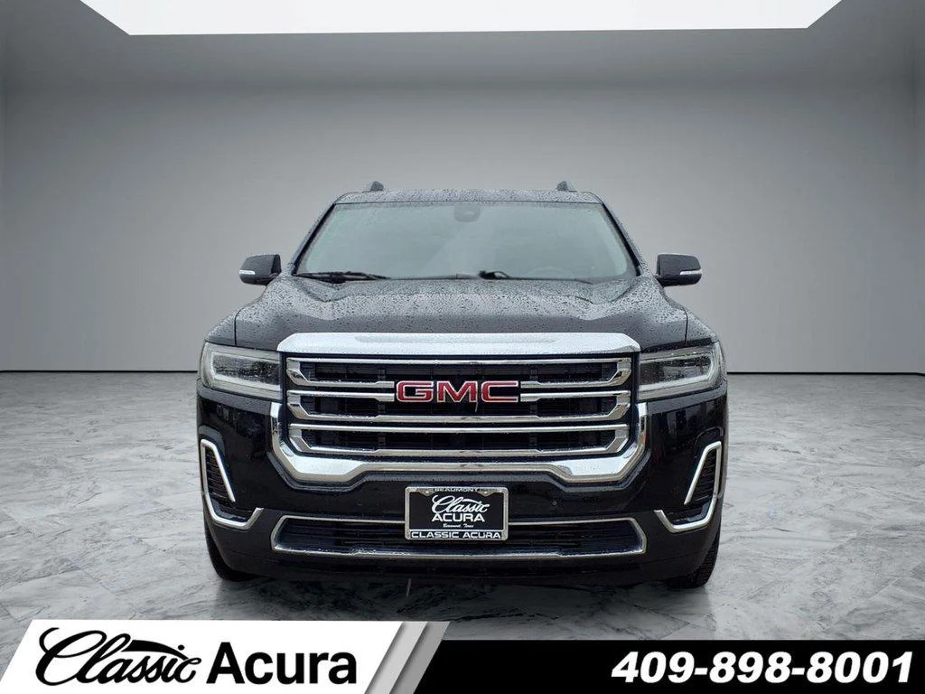 Used 2023 Ebony Twilight Metallic GMC AWD SLE image 3