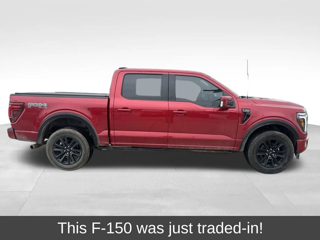 Certified Used 2024 Rapid Red Metallic Tinted Clearcoat Ford Platinum image 1