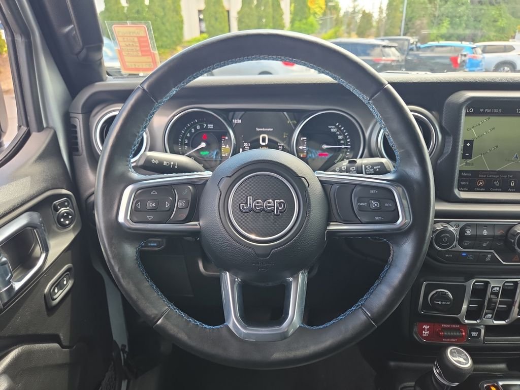 Used 2023 Silver Jeep Rubicon 4xe image 23