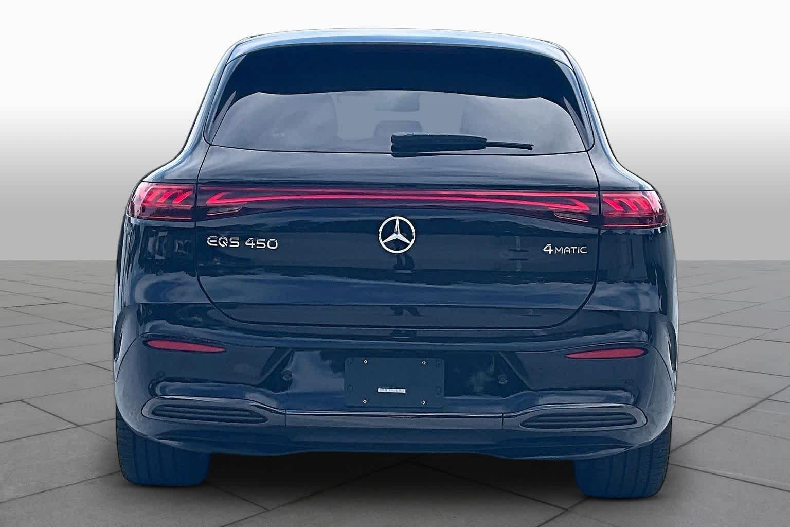 Used 2024 Obsidian Black Metallic Mercedes-Benz EQS 450 image 4