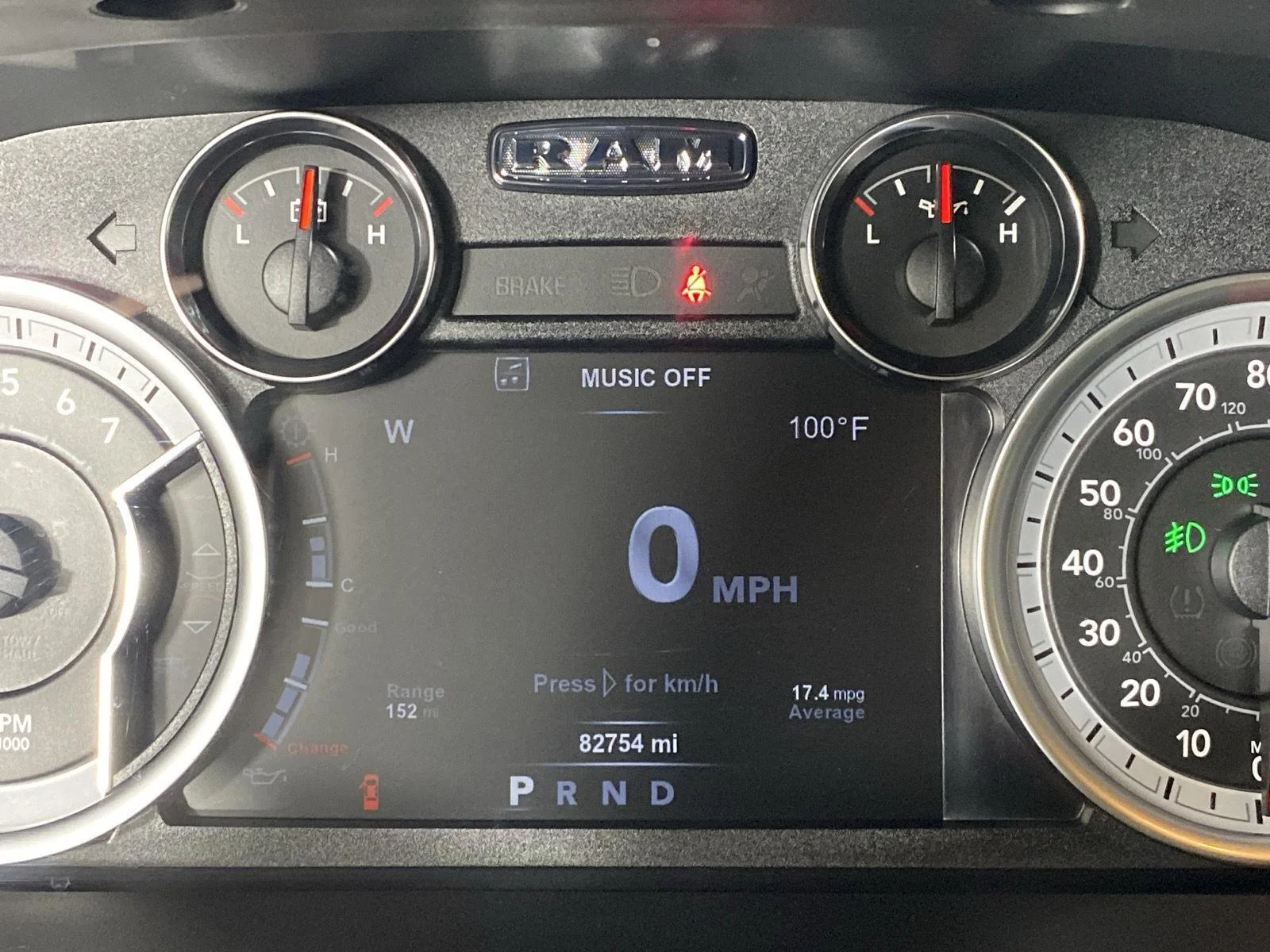 Used 2018 RV Match Walnut Brown Metallic Clearcoat Ram Big Horn image 22