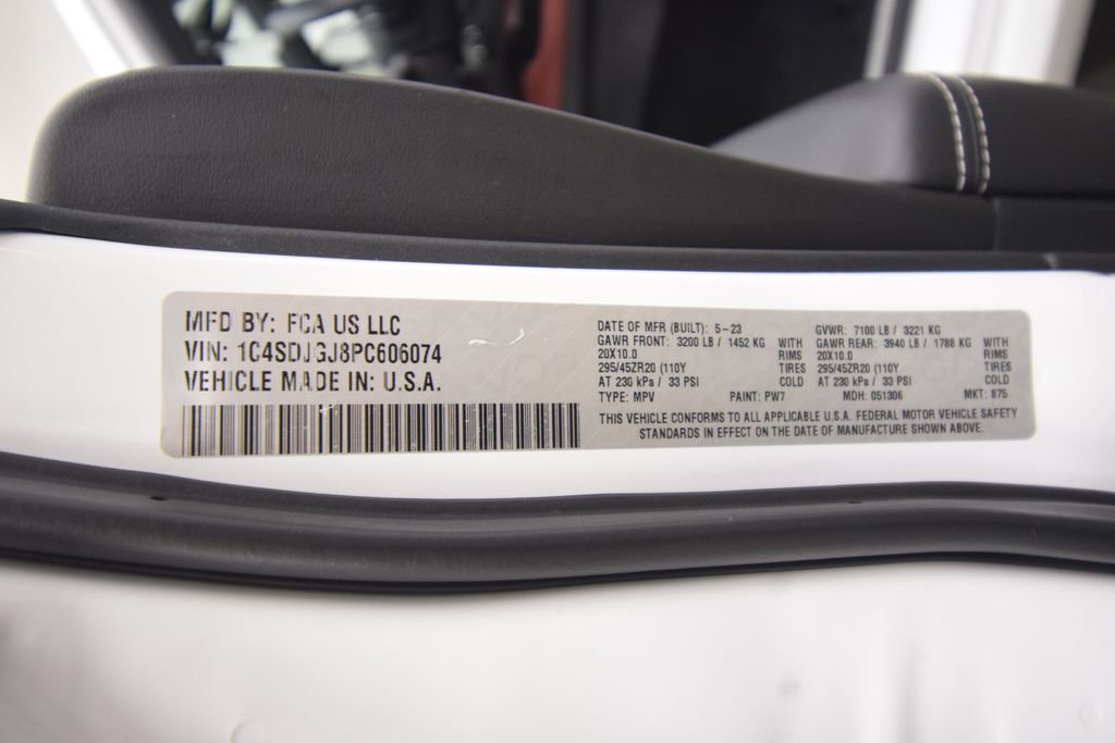 Used 2023 White Knuckle Clearcoat Dodge SRT 392 Premium image 32