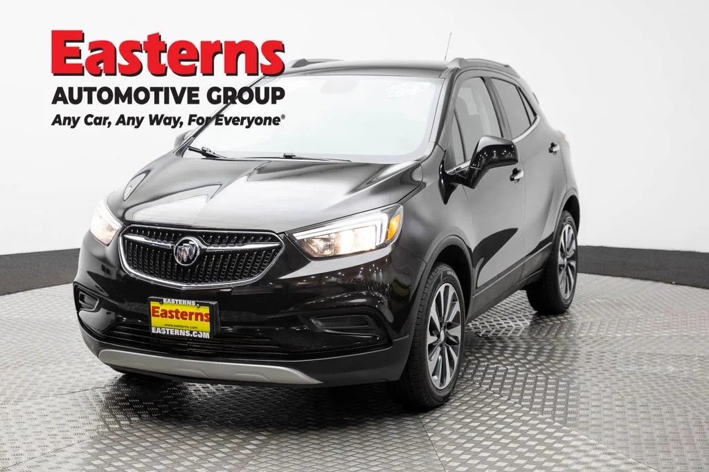 Used 2021 Black Buick Preferred image 1