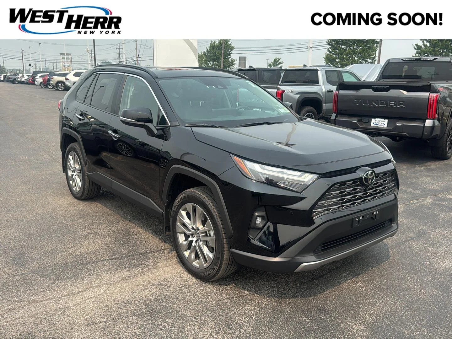 Used 2025 Midnight Black Metallic Toyota Limited image 1