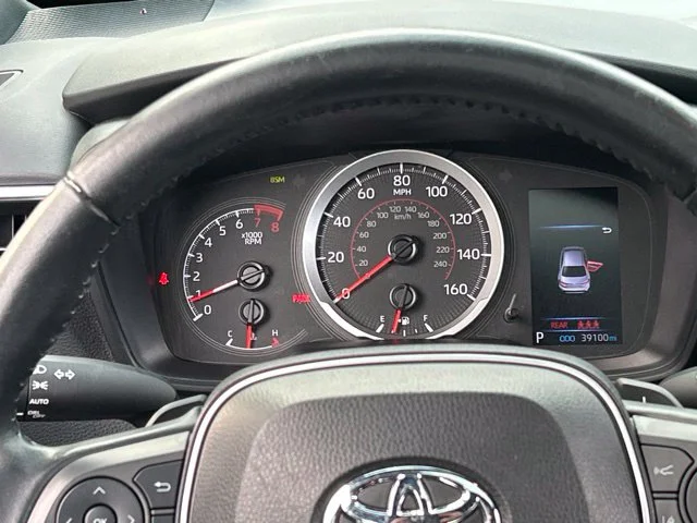 Used 2021 Blue Toyota SE image 44