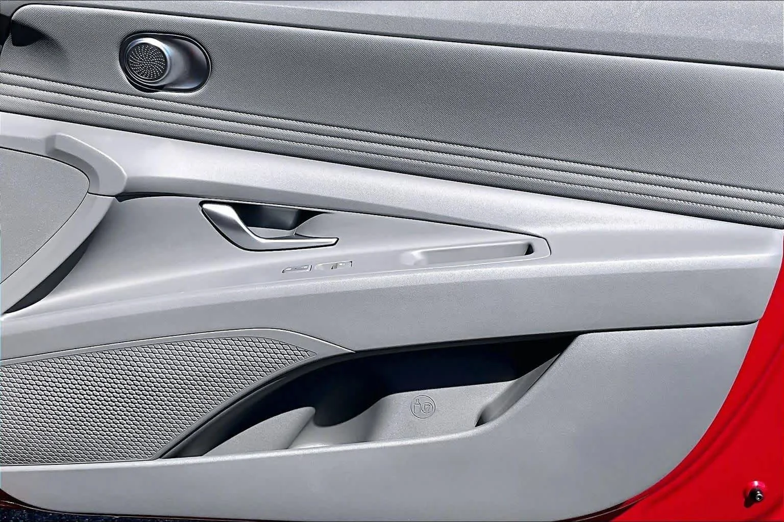 Used 2023 Scarlet Red Pearl Hyundai SEL image 22