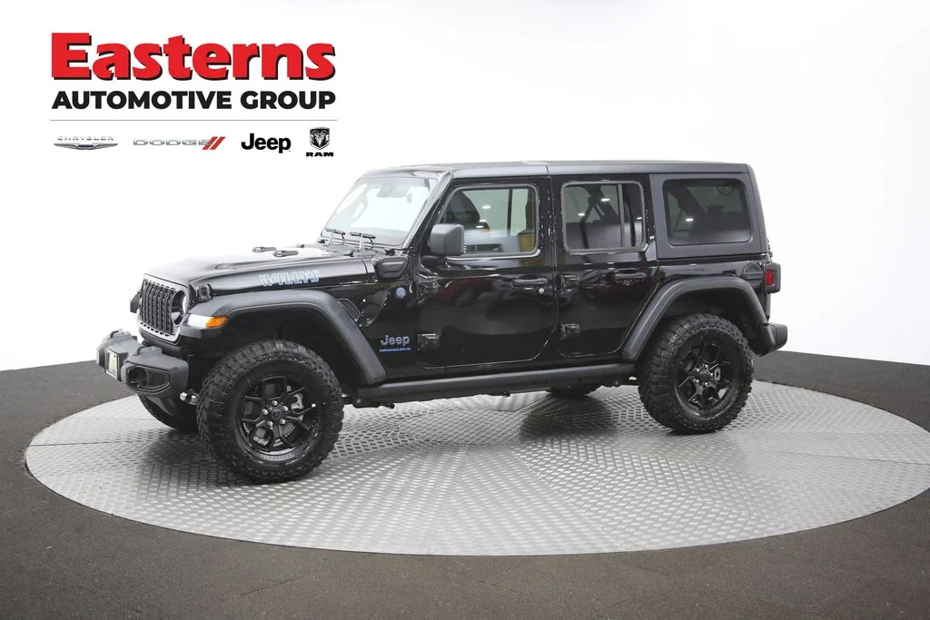 Used 2025 Black Jeep Willys 4xe image 58