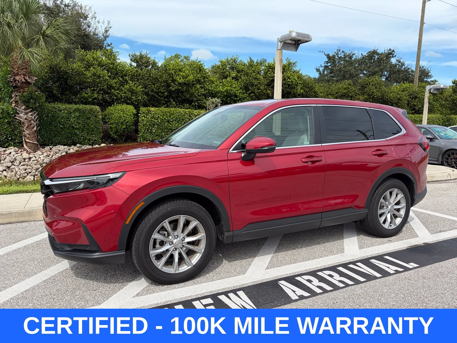 Certified Used 2024 Radiant Red Metallic Honda EX-L image 12