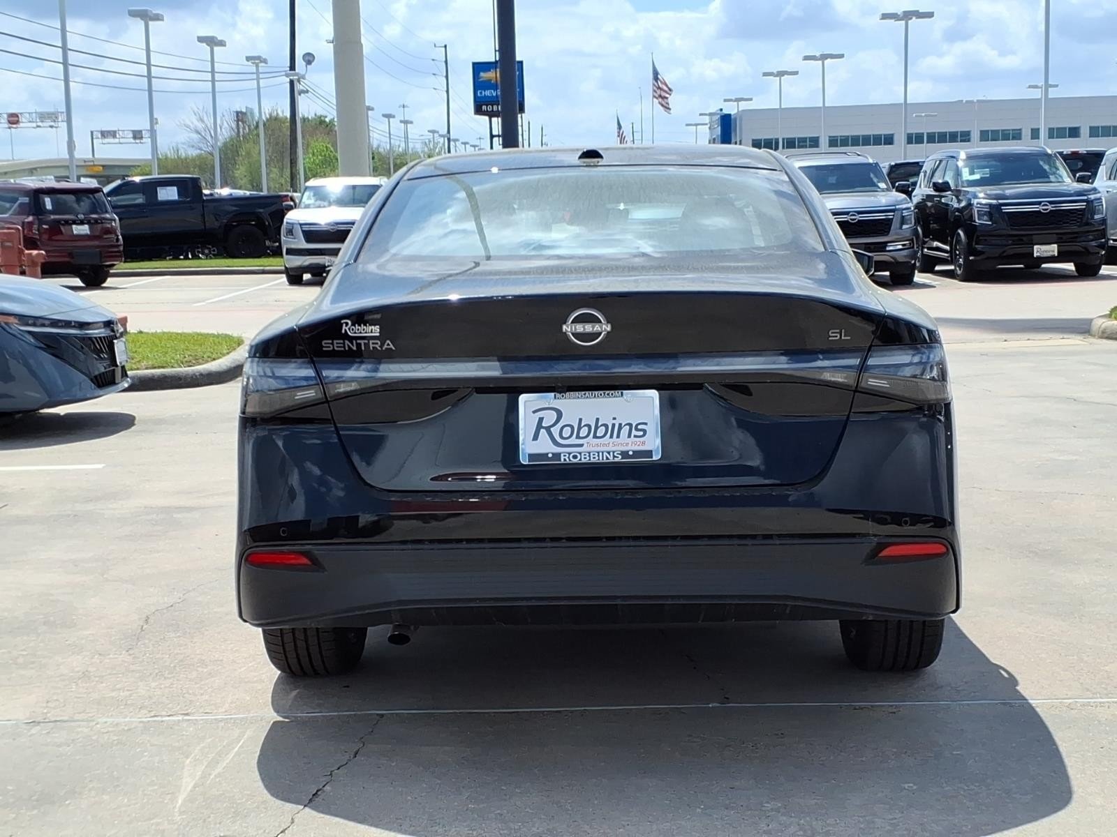 2026 Nissan Sentra SL Black at Robbins Nissan