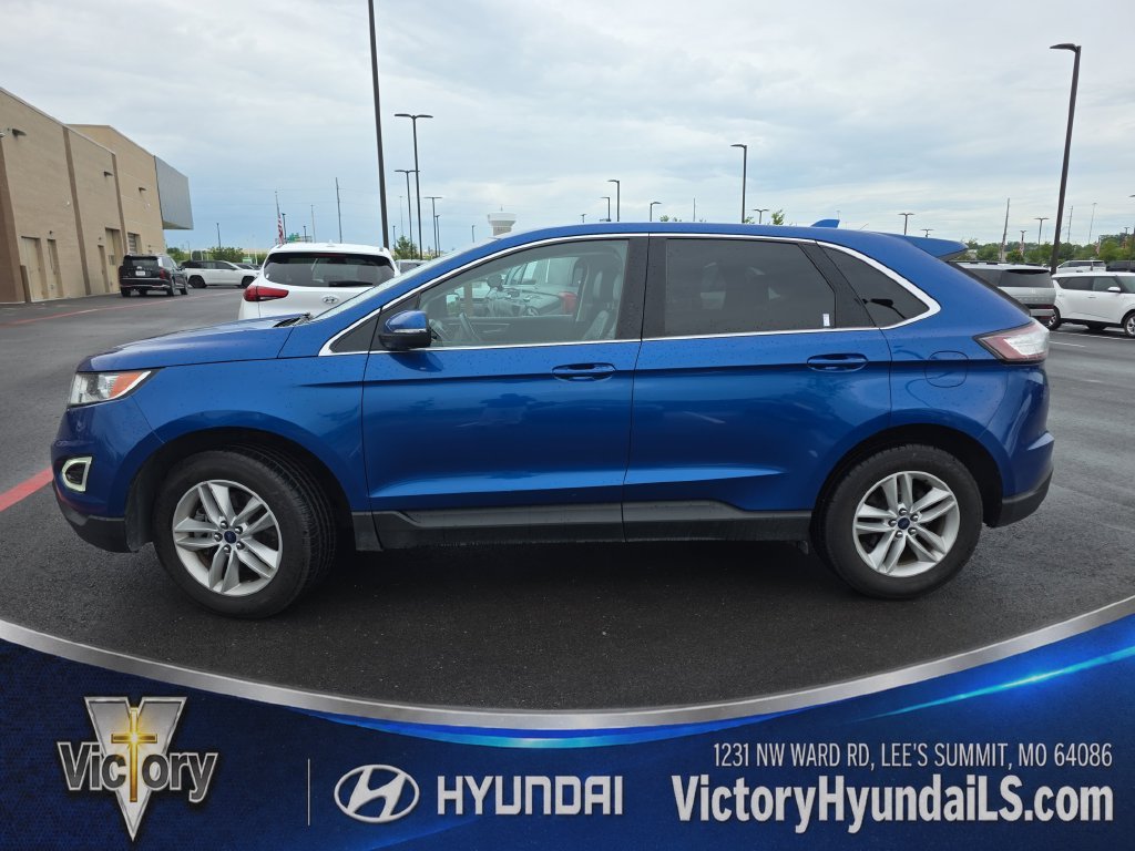 Used 2018 Ford Edge SEL with VIN 2FMPK4J91JBB50398 for sale in Kansas City