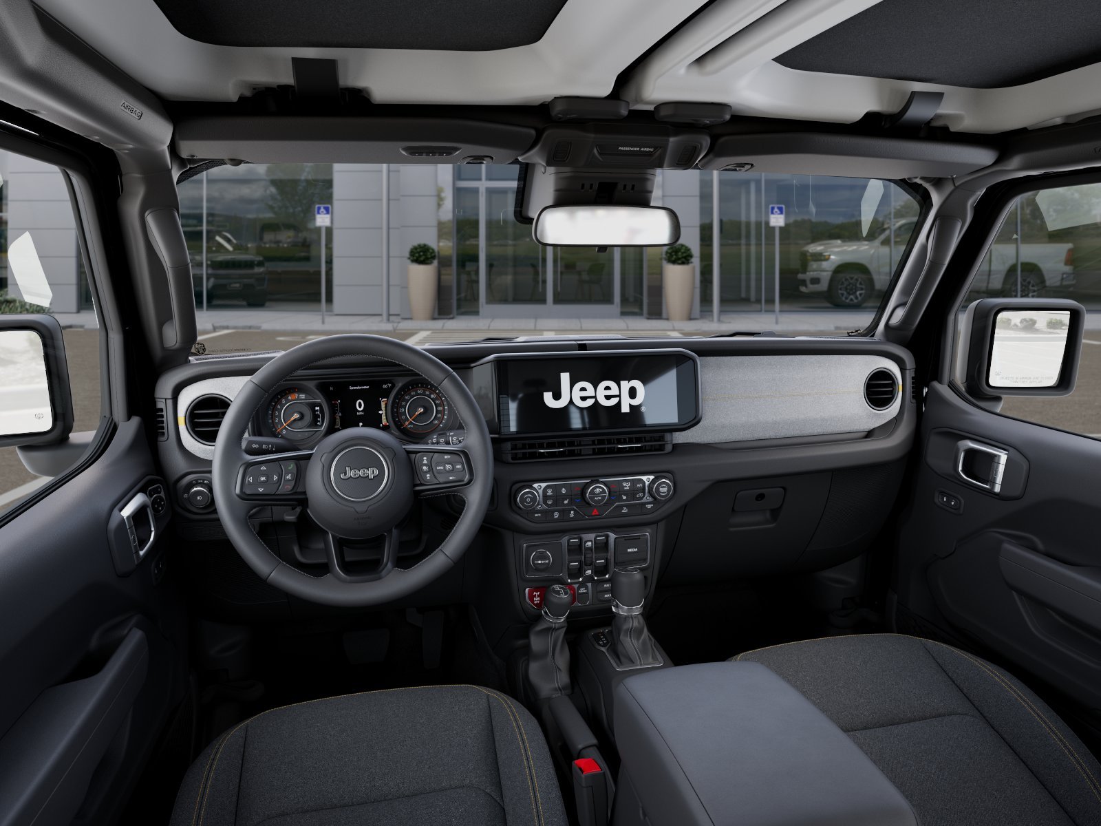 New 2026 Black Clear-Coat Exterior Paint Jeep Willys image 40