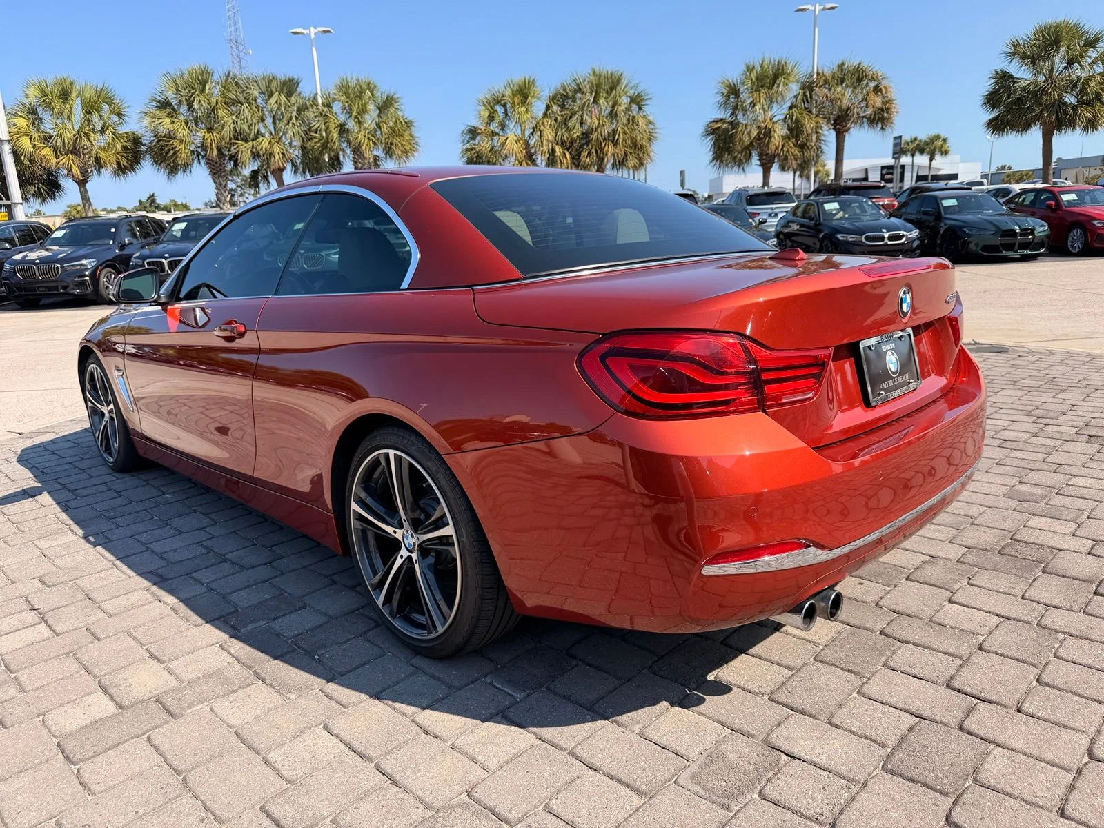 Used 2018 Sunset Orange Metallic BMW 430i image 9