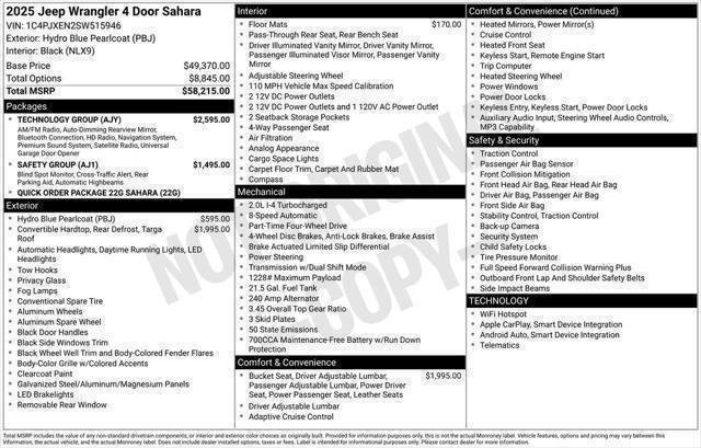 2025 Jeep Wrangler 4-Door Sahara - Photo 9