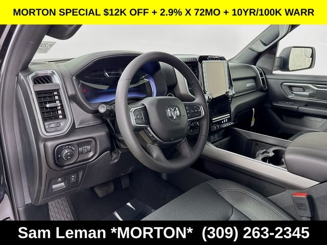 New 2026 Diamond Black Crystal Pearl-Coat Exterior Paint Ram Big Horn/Lone Star image 9