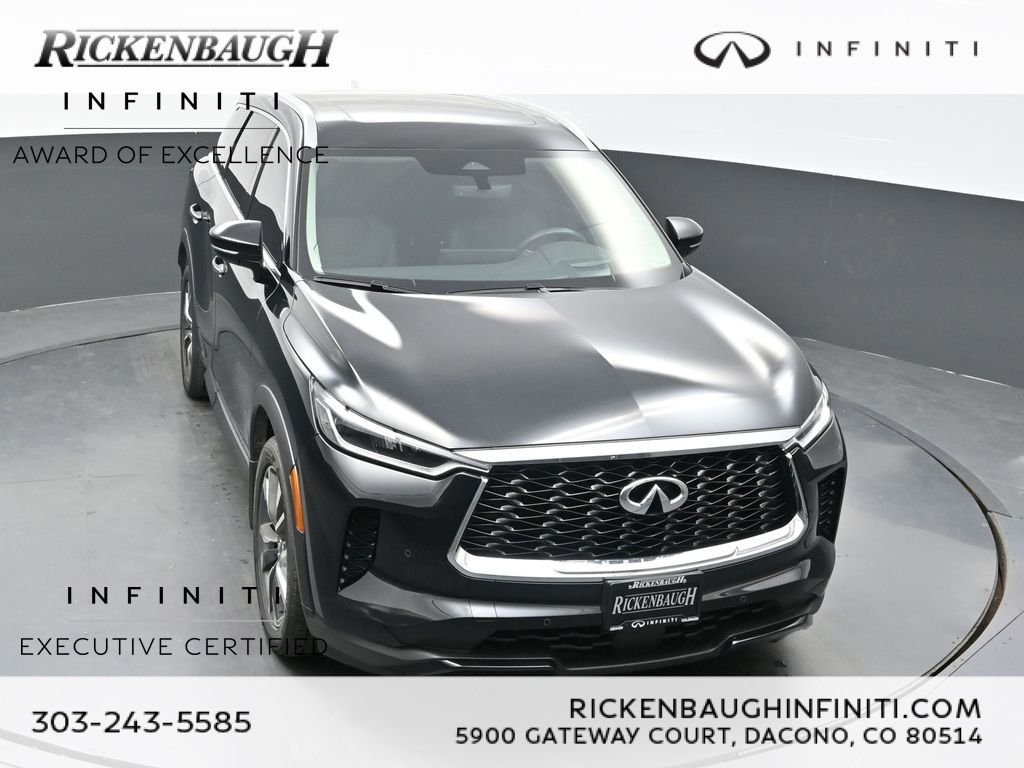 Certified Used 2023 Black INFINITI LUXE image 37