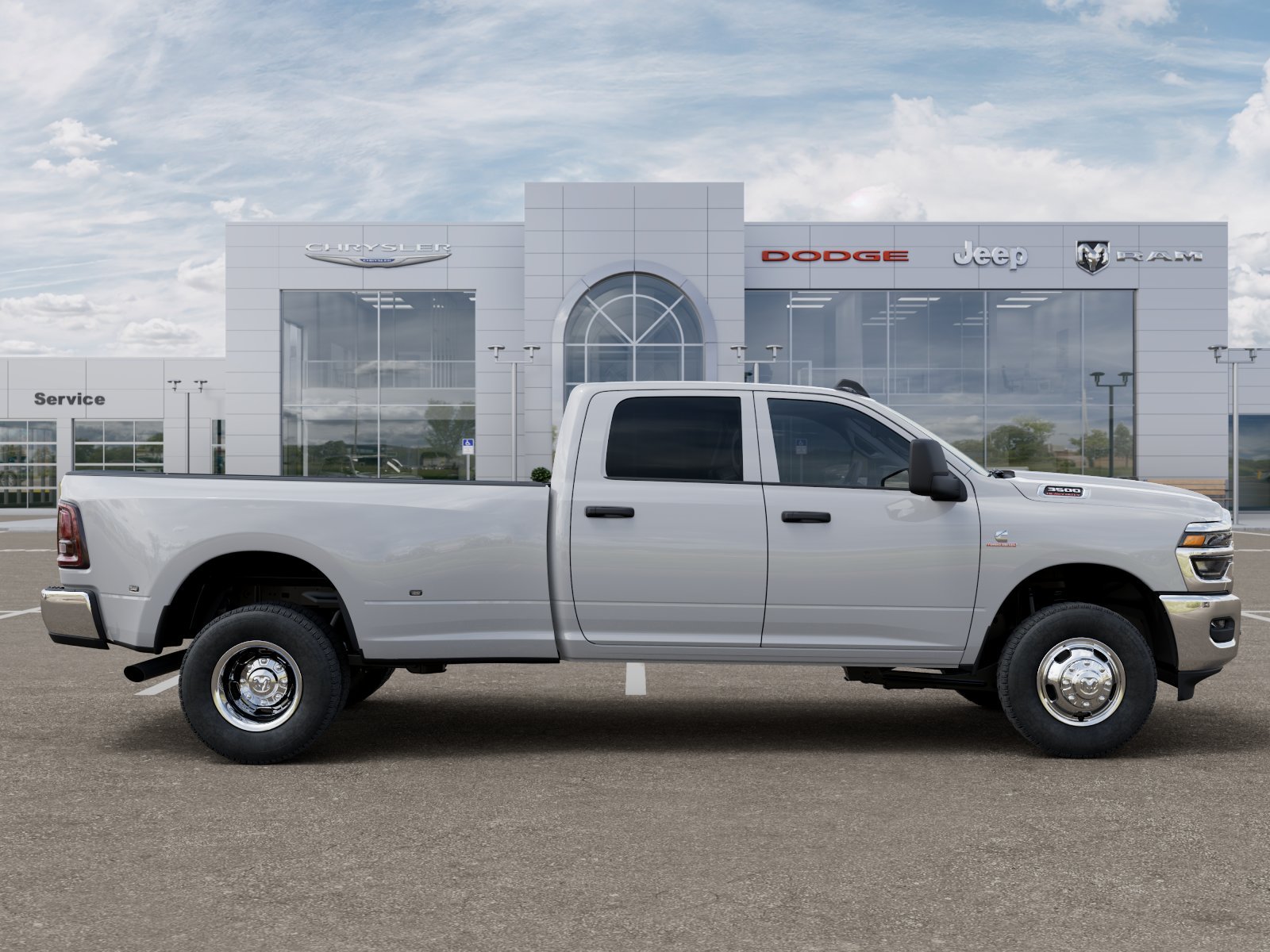 New 2026 Bright White Clear-Coat Exterior Paint RAM Tradesman image 59