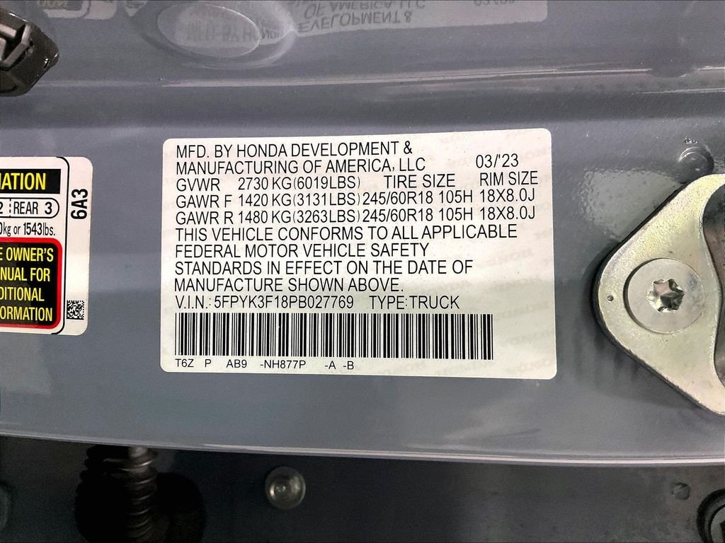 Used 2023 Blue Honda Sport image 34