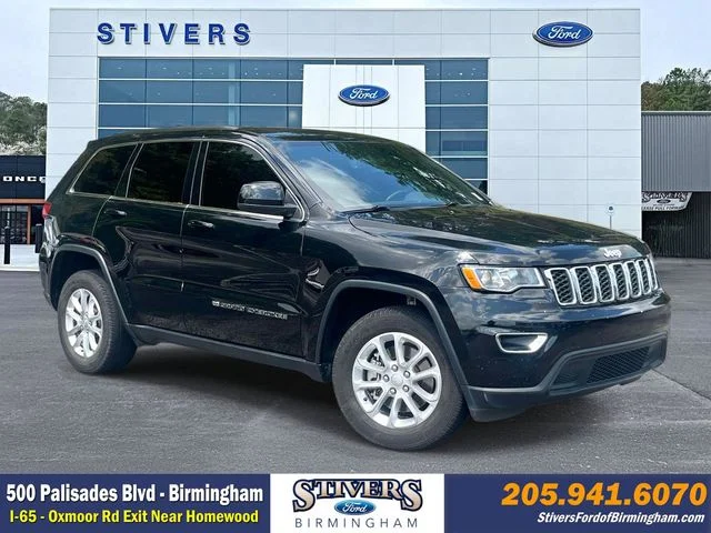 Certified Used 2022 Black Jeep Laredo X image 1