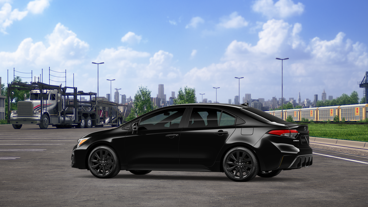 New 2026 Midnight Black Metallic Toyota SE image 5