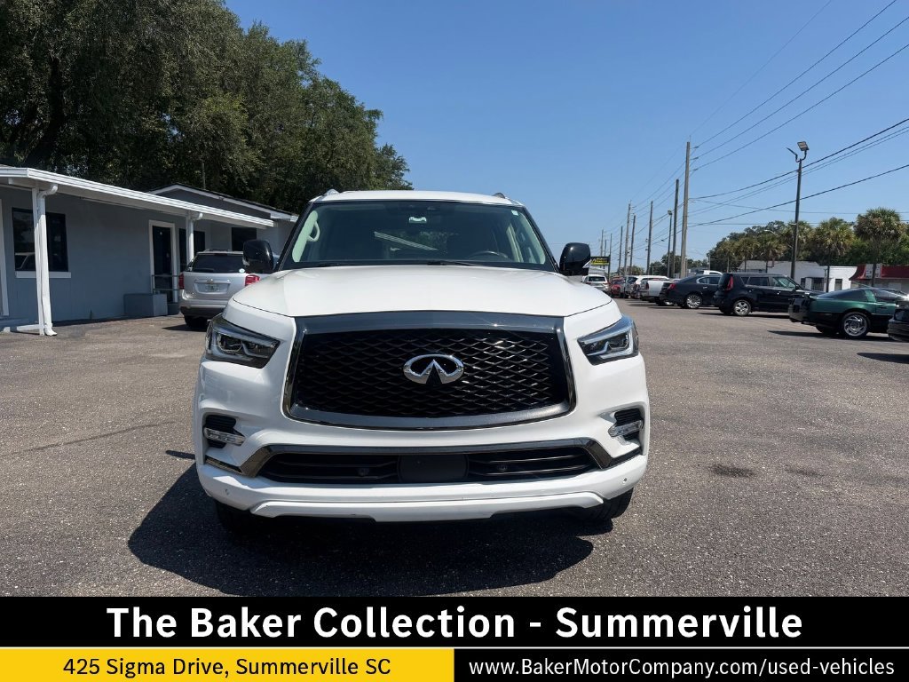 Used 2022 White INFINITI Premium Select image 1