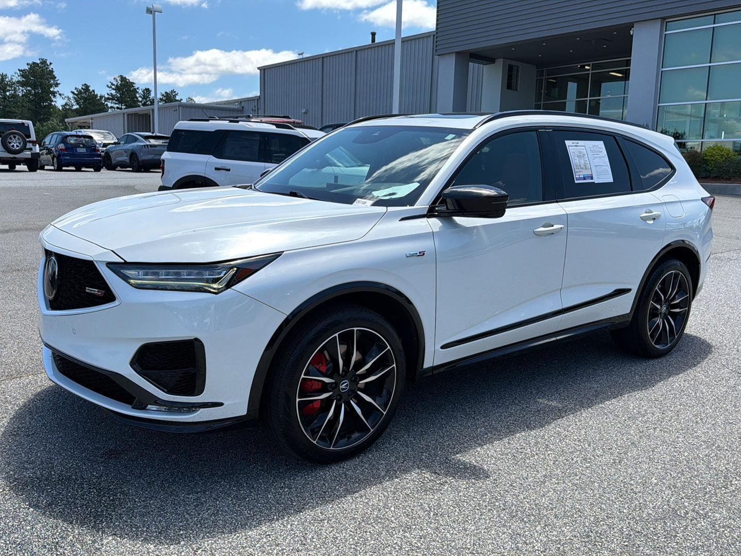 Used 2022 Platinum White Pearl Acura SH-AWD Type S w/Advance Package image 1